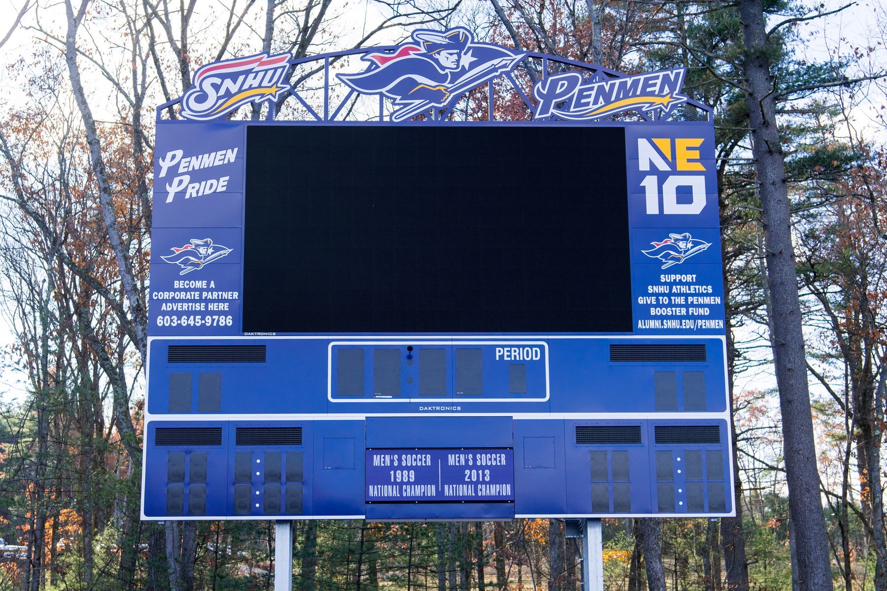 Penmen Stadium Scoreboard